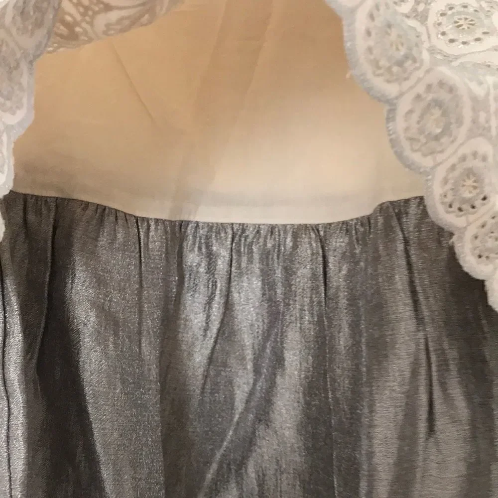 🎉1 hr sale 🎉golden gray sparkle  dress
